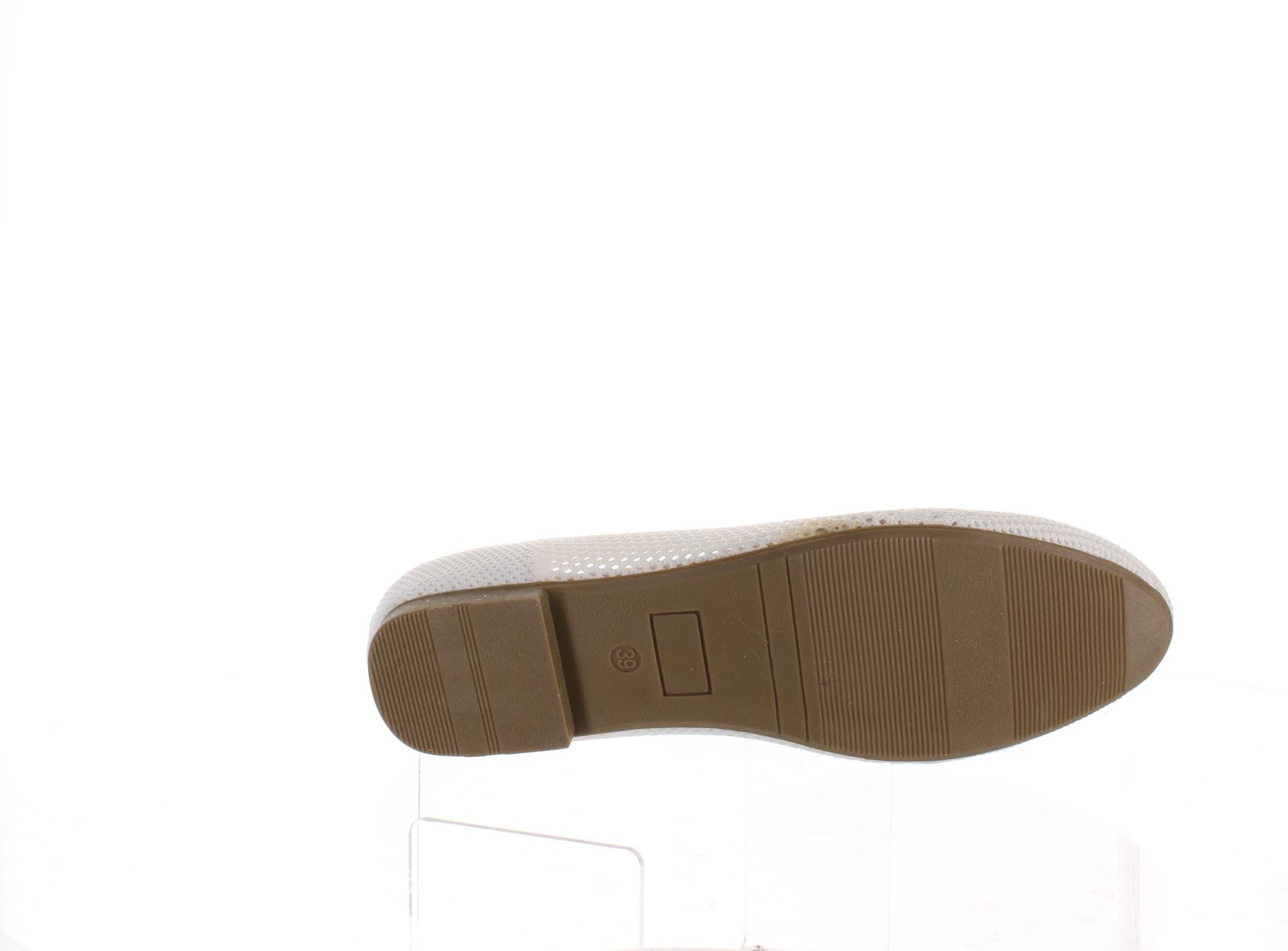 Fever Sole Womens White Loafers EUR 39