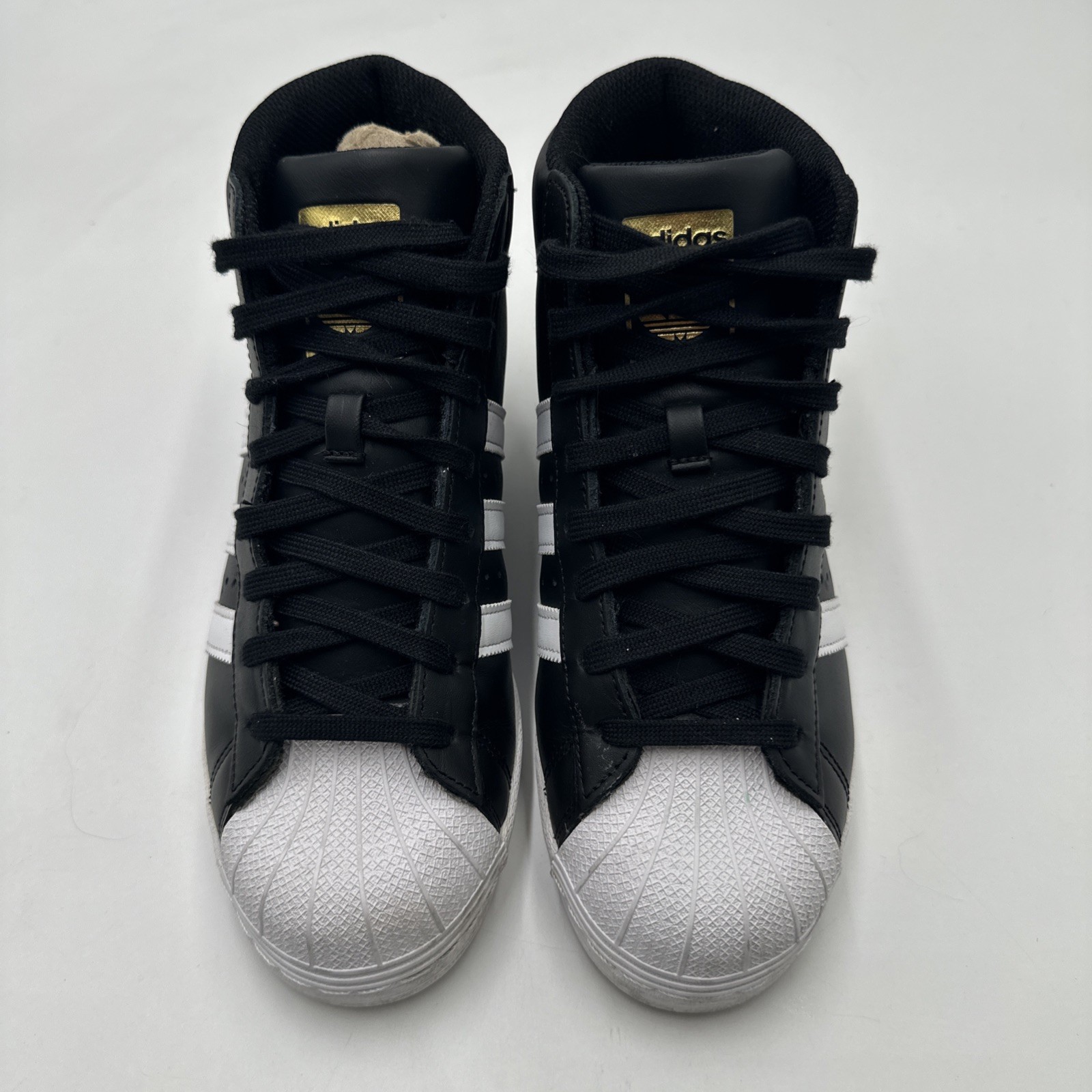 Adidas Superstar UP Hidden Wedge High Top Women’s 8.5 Black White FW0117