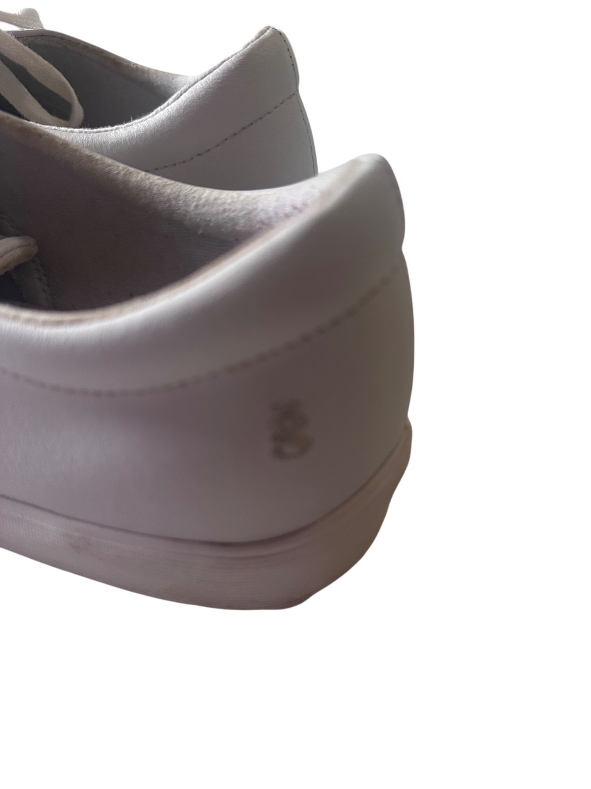 Grasshoppers ortholite white leather sneakers size 10M