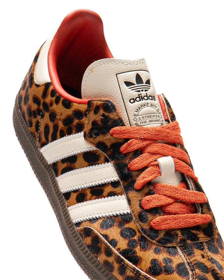 adidas Samba OG Preloved Red Leopard JI2734 Women’s Size New