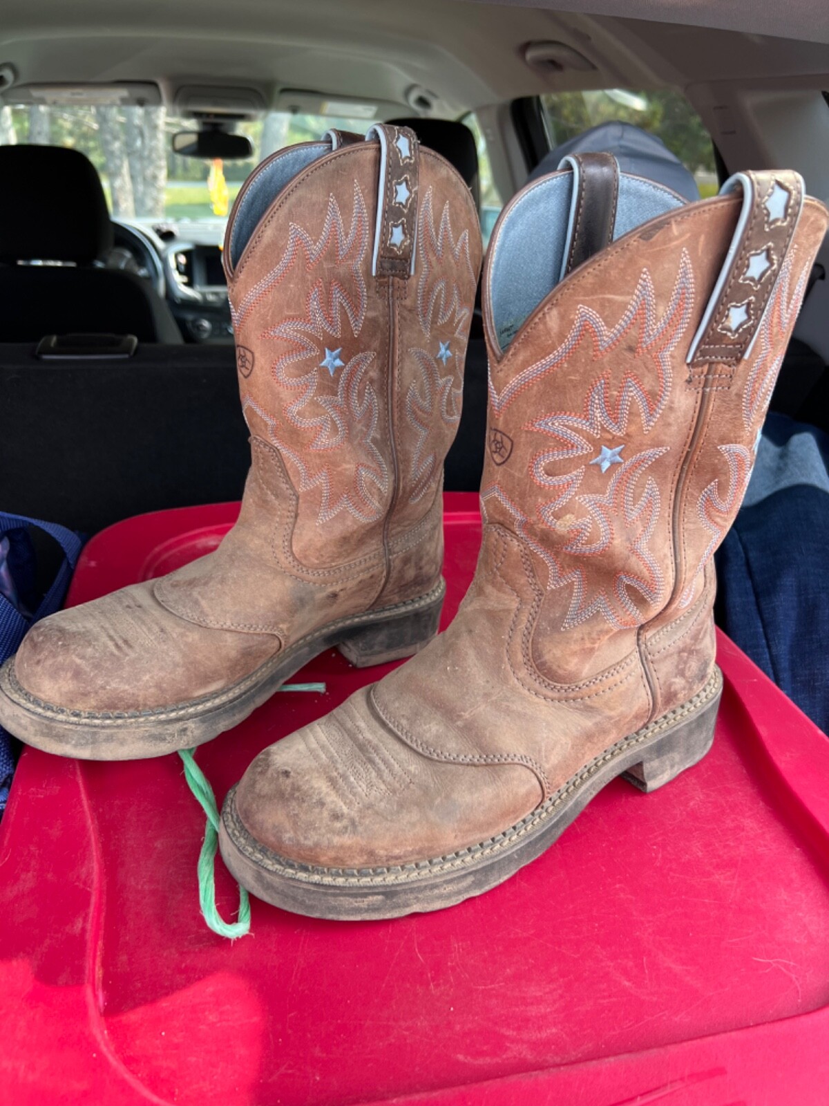 9.5 B ariat probaby boot