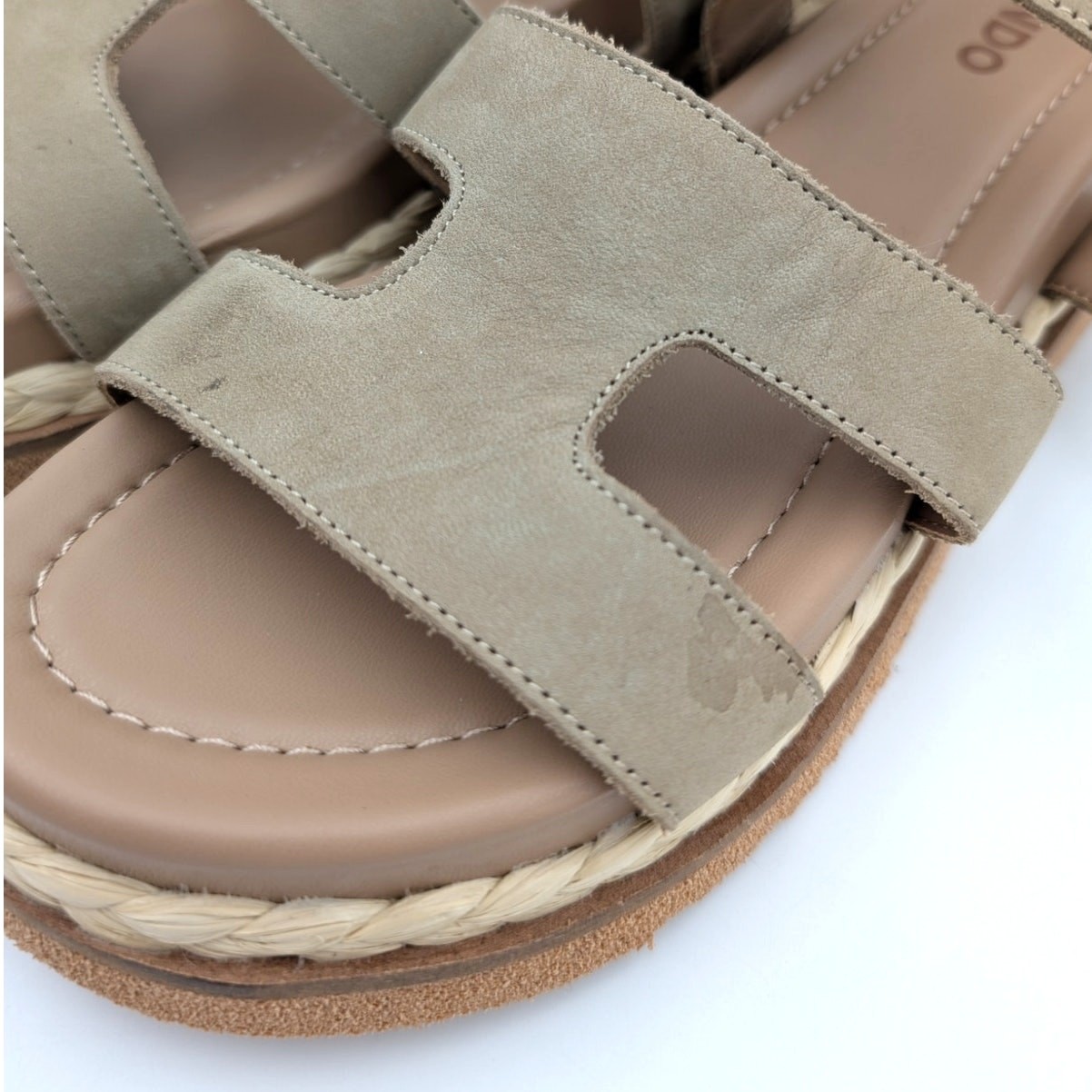 Blondo Fernanda Slingback Platform Sandal Women’s Sand Tan Size US10M EU41