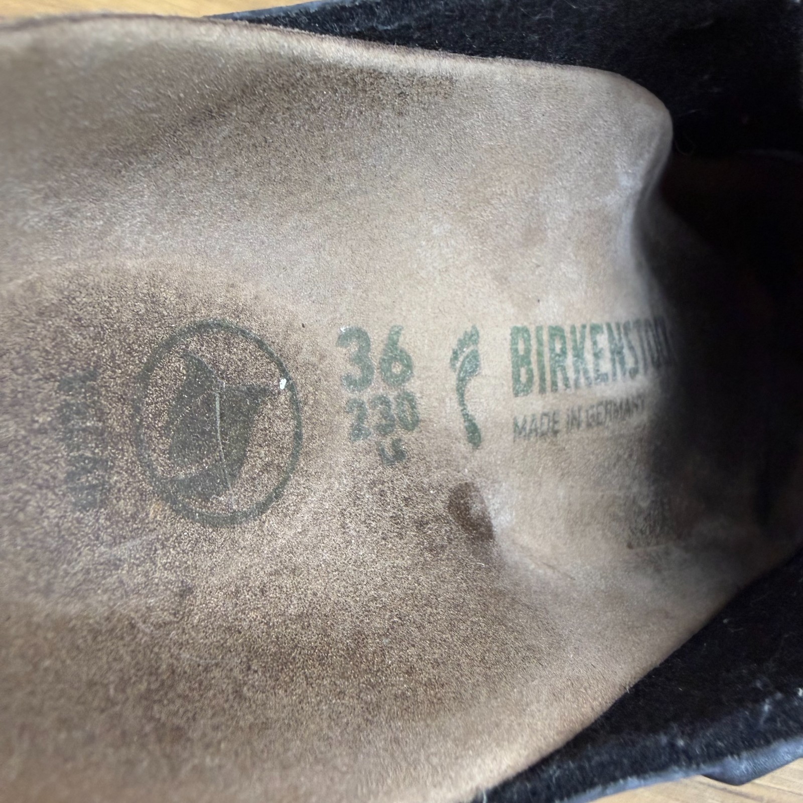 Birkenstock Clogs Vegan Black Women 5 N EU 36 Minimalist Old Money Casual Travel