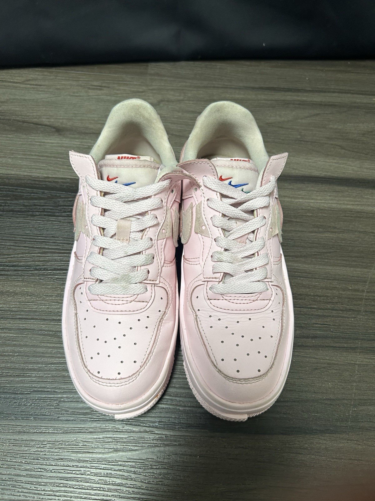 Nike Air Force 1 Fontanka Valentine’s Day DA7024-600 Pink Red White Sneakers
