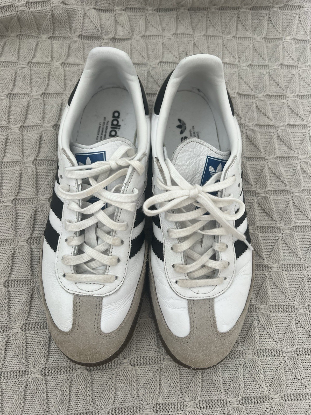 Adidas Samba OG Sneakers White Men’s 7 Women’s 8