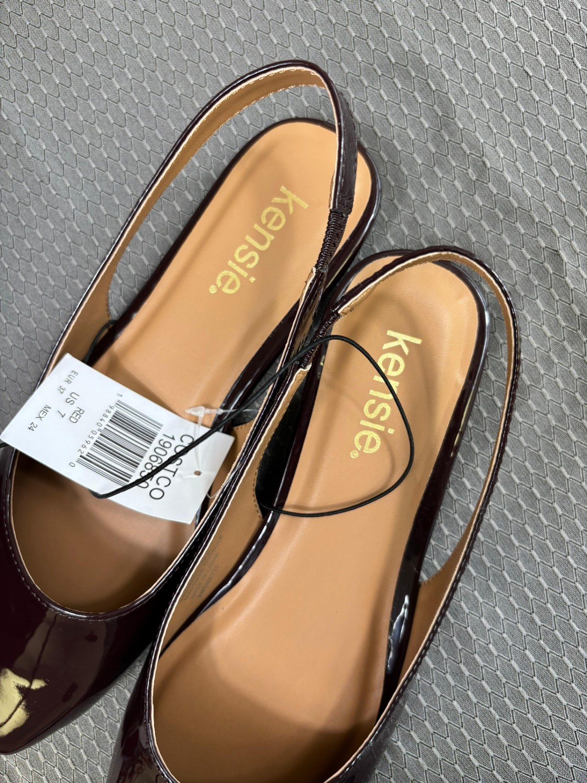 Kensie Felice Women’s Shoes Red Slingback Flats Size 7 New In Box