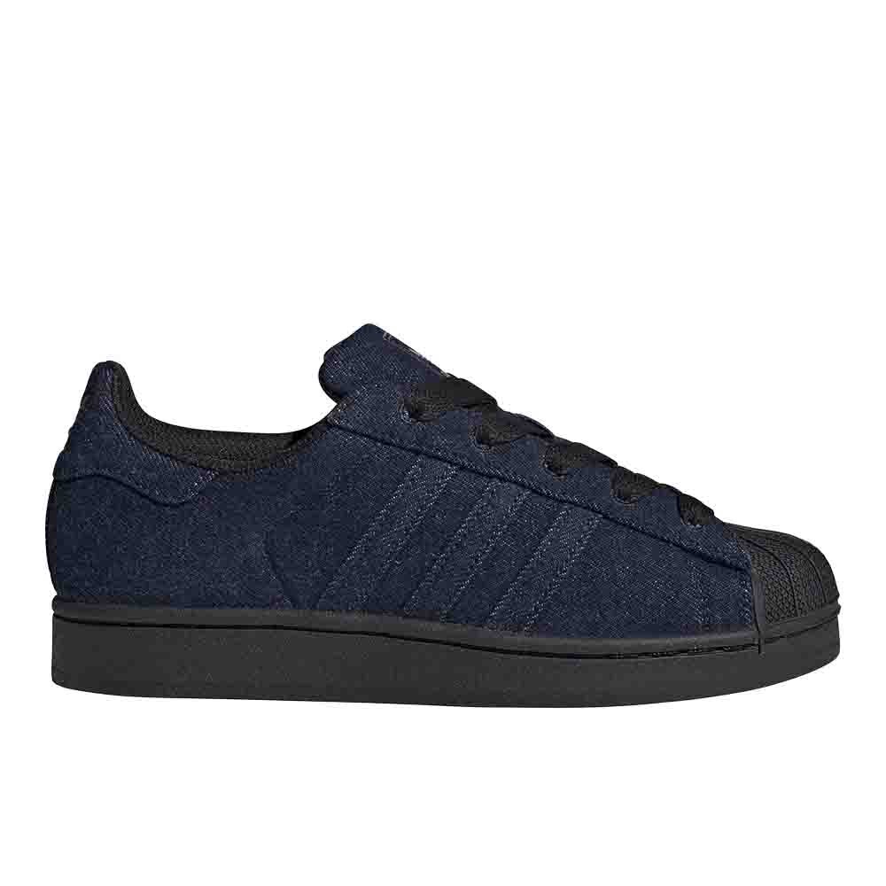adidas Superstar Ii Lace Up Womens Blue Sneakers Casual Shoes JS4018