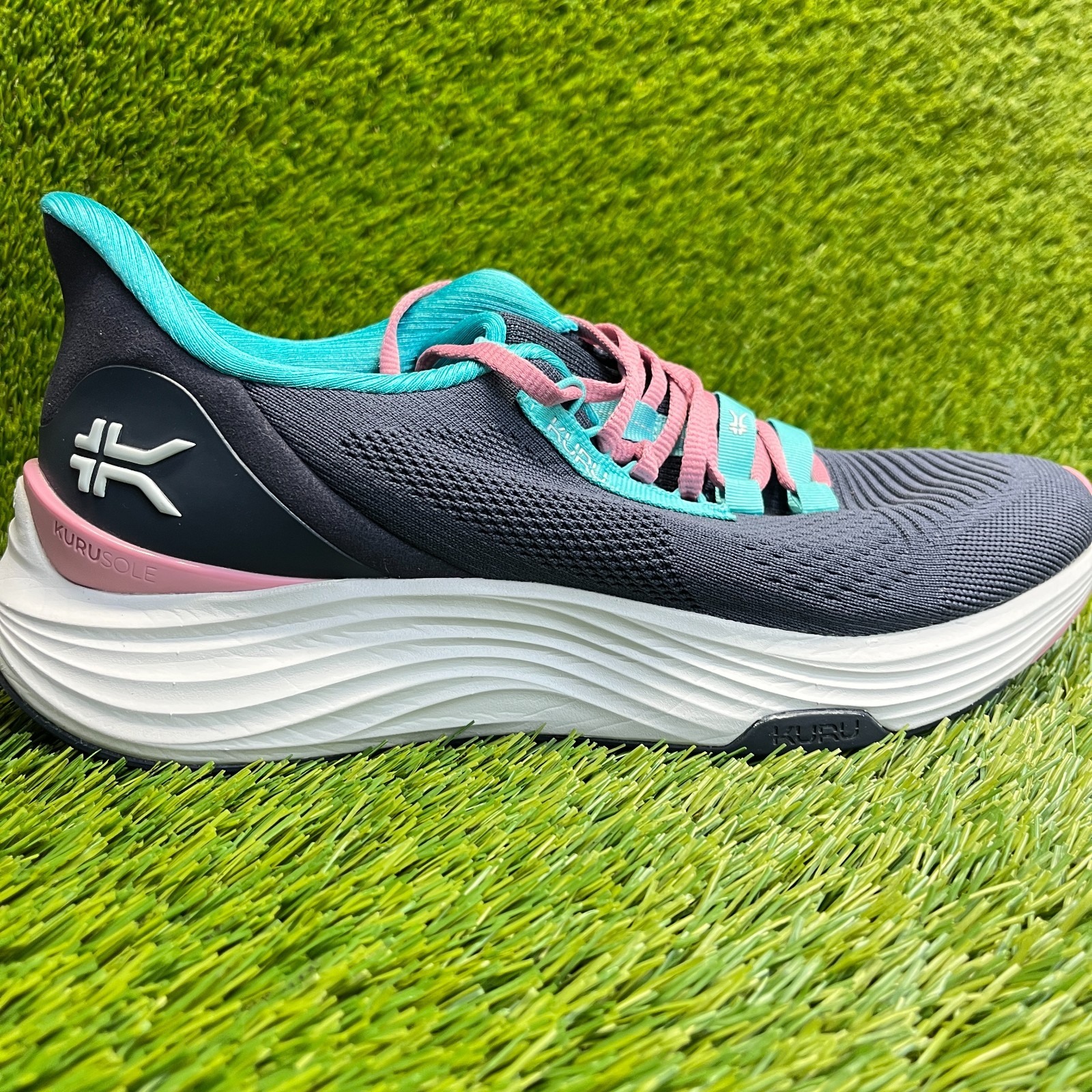Kuru Atom 2 Womens Size 11 Blue White Athletic Running Walking Shoes Sneakers
