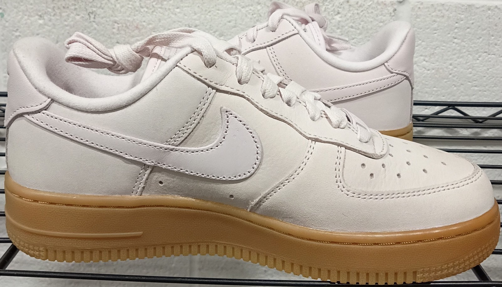 Women’s Nike Air Force 1 PRM NF Pearl Pink/Pearl Pink (DR9503 601) – 6.5