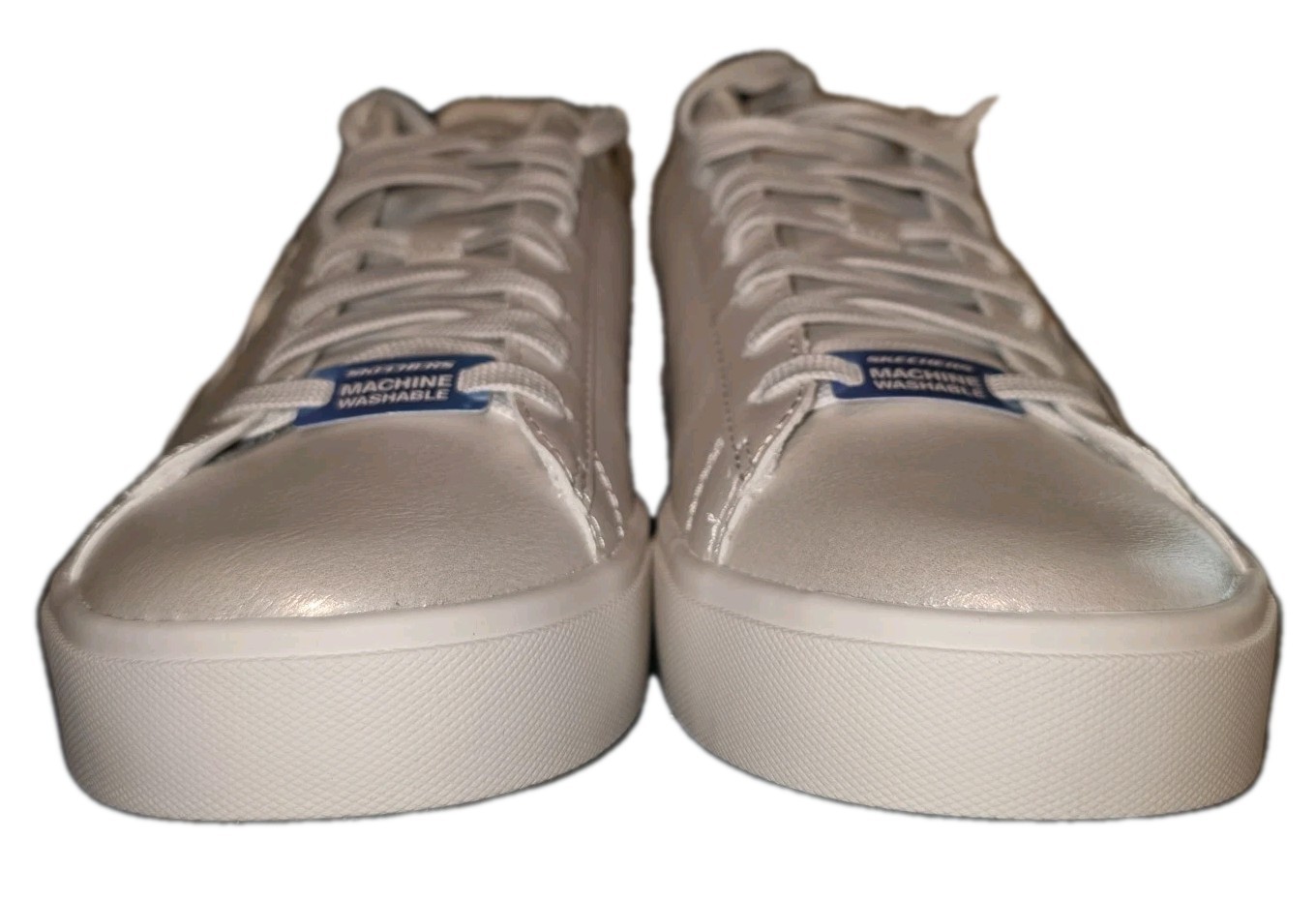 Skechers Eden Lx-Slight Shimmer Court Sneaker Women’s-Off White-See Description