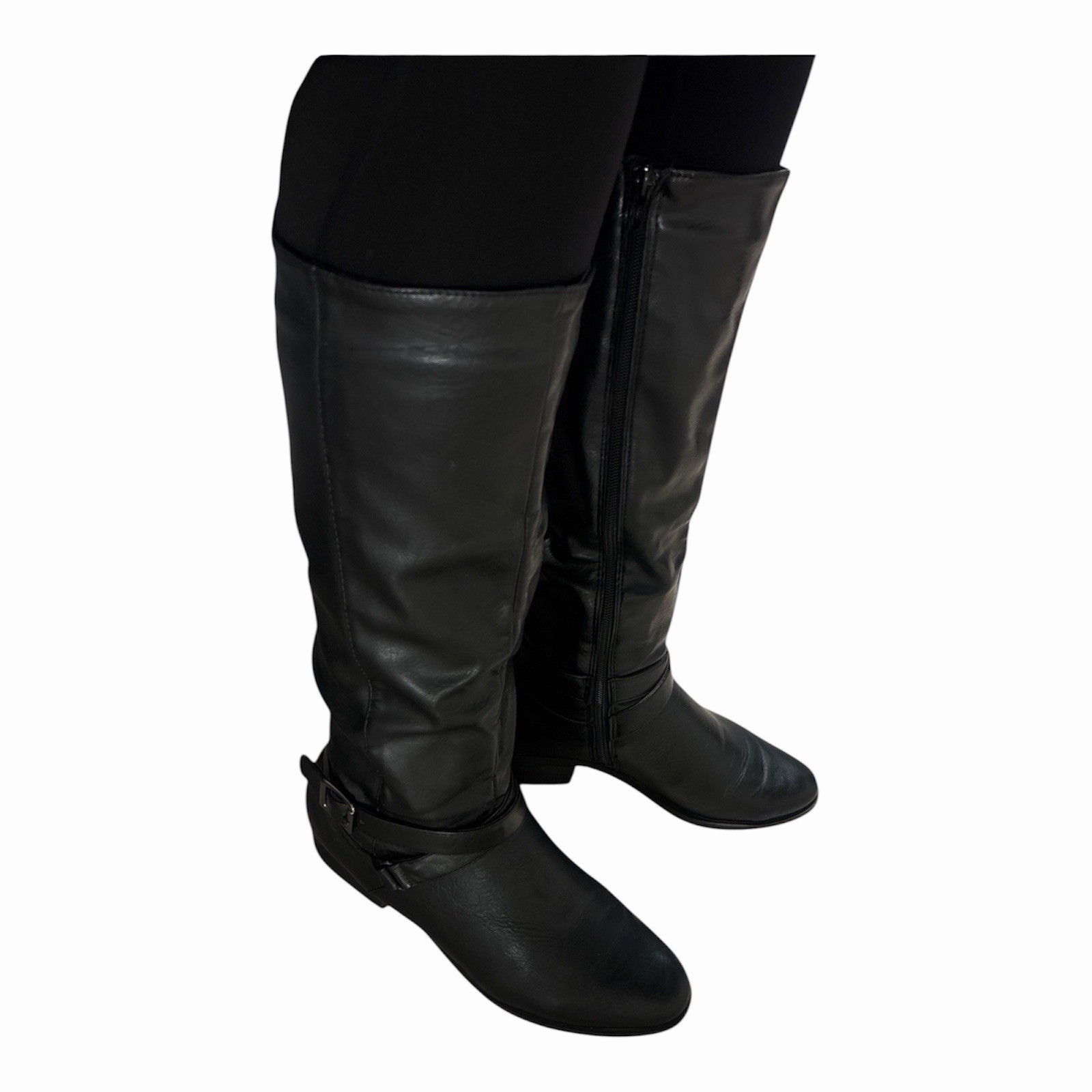 WMS 11 Med CBKellysBlack Riding Memory Foam Boots Kohl’s