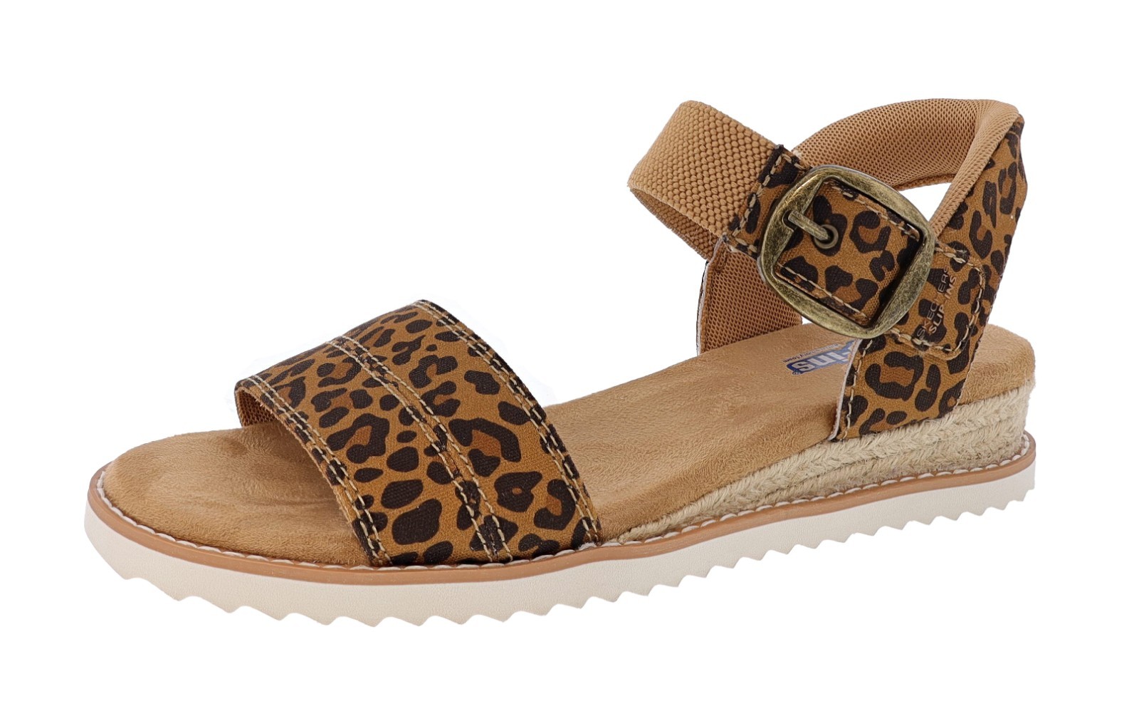 SKECHERS WOMEN’S SLIP-INS: BOBS DESERT KISS- SAFARI STEPPER 114399/LPD SANDALS