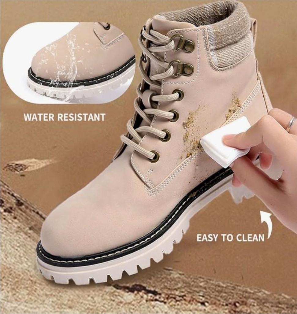 CARLKARIDA Women’s Waterproof Hiking Boots Lightweight Non Slip 10 Pink MSRP$60
