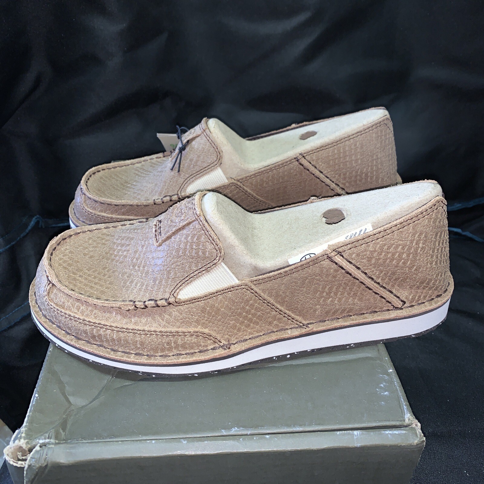 Ariat® Ladies Cruiser Naturally Brown Snake Print Shoes 10040354