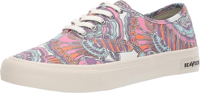 Summer Trina Turk w/ SeaVees Sneakers Shoes Women’s Size 7 Psychedelic Mod NIB