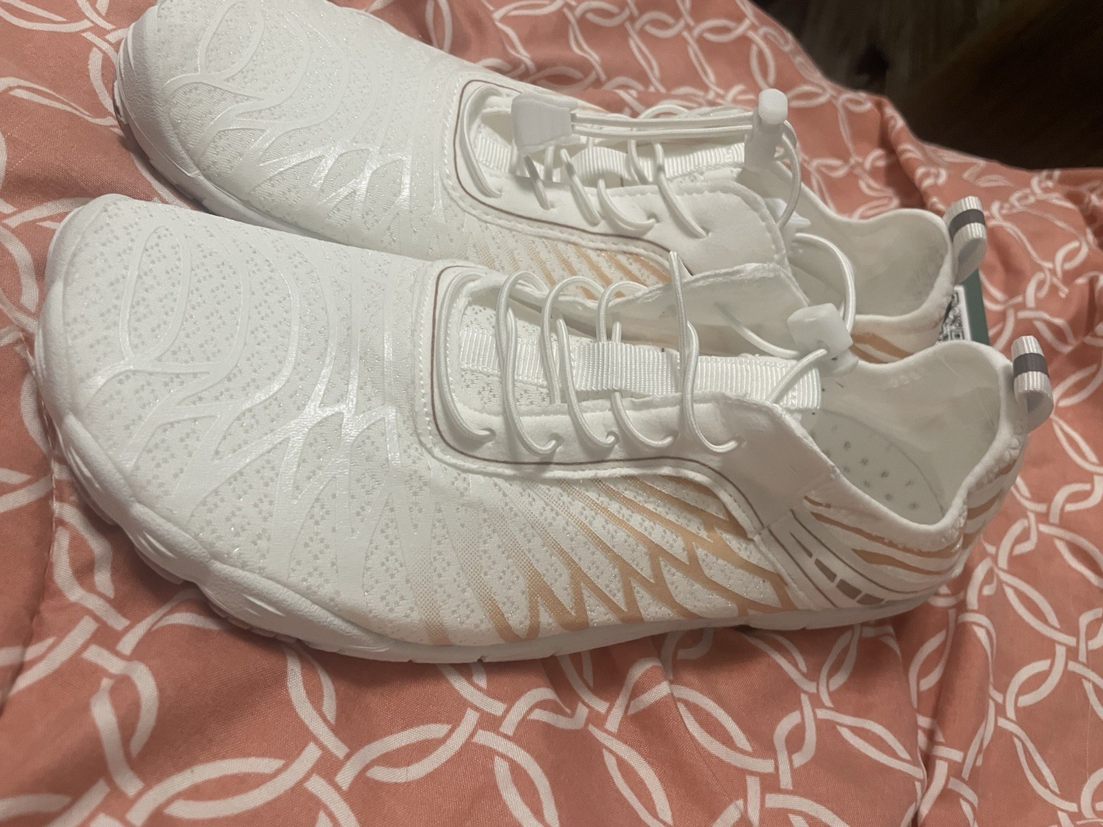 NWT Hike Footwear Shoe Lorax Pro Barefoot White/Pink/Peach EU39 W8-8.5 M6-6.5