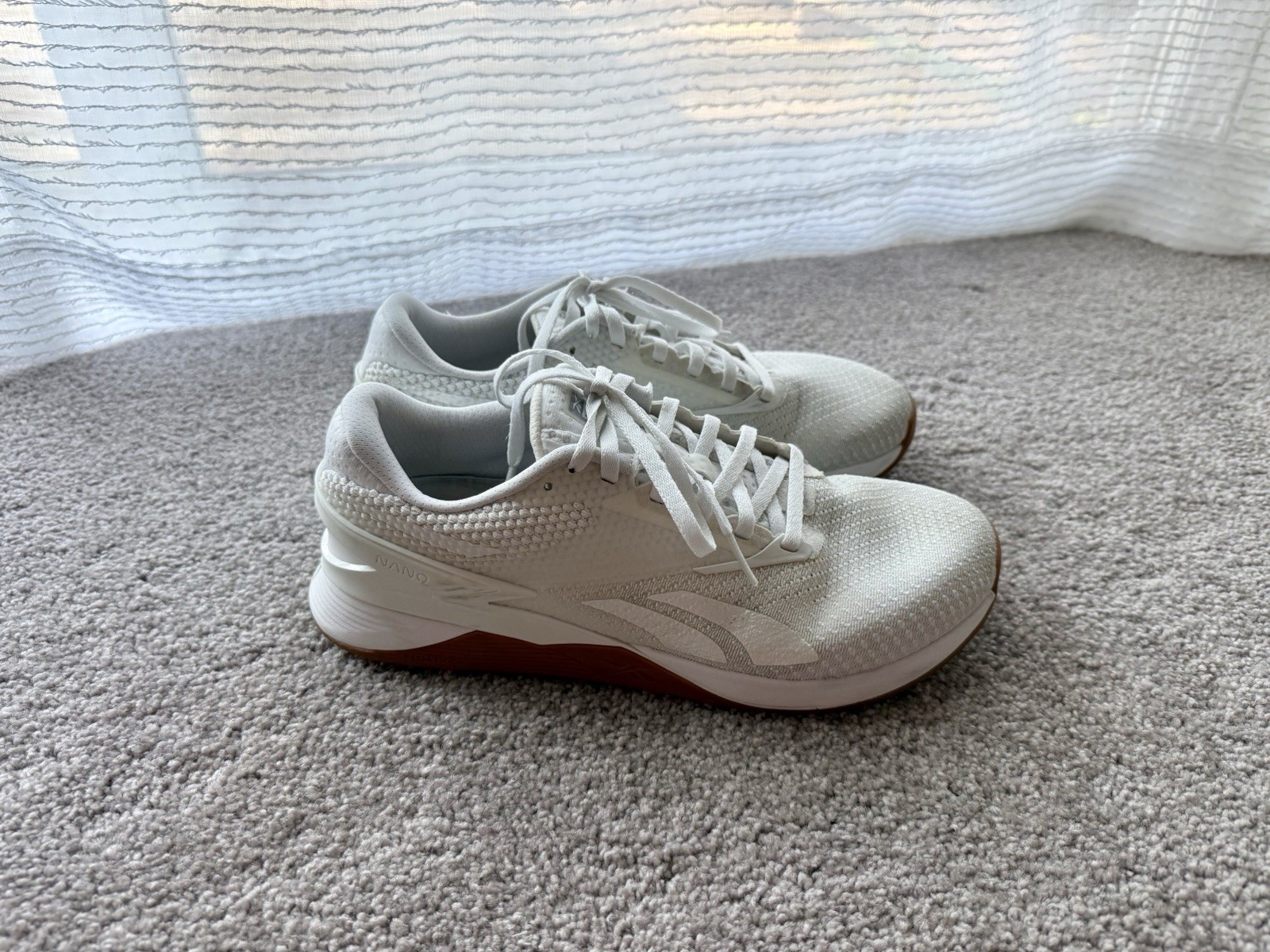 Women’s Reebok Nano X3 Froning Training Shoes – Size 8.5, White/Cold Grey