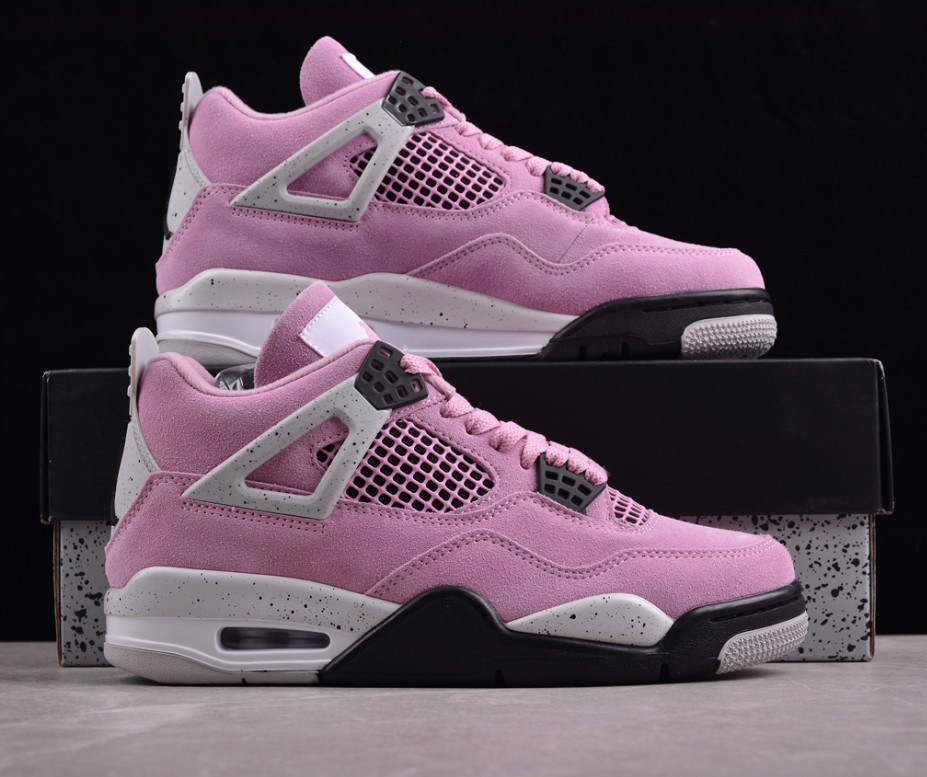 Jordan 4 «Orchid» Mid Top Retro Women’s and Men’s Basketball Shoes US Size 3-12