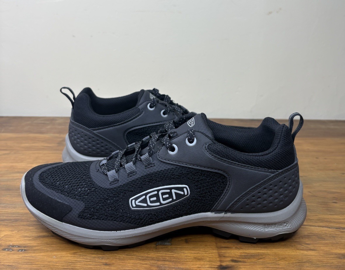 KEEN Terradora Speed Hiking Shoes Womens 9.5 Black Grey Athletic Sneaker 1027257
