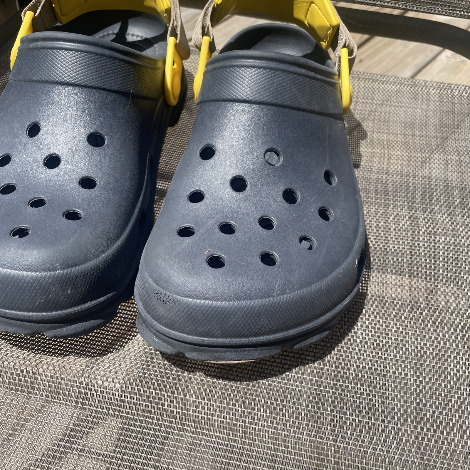 CROCS Womens ALL-TERRAIN CLOG 206340-4LH UNISEX NAVY US W 9 M 7 Exc.