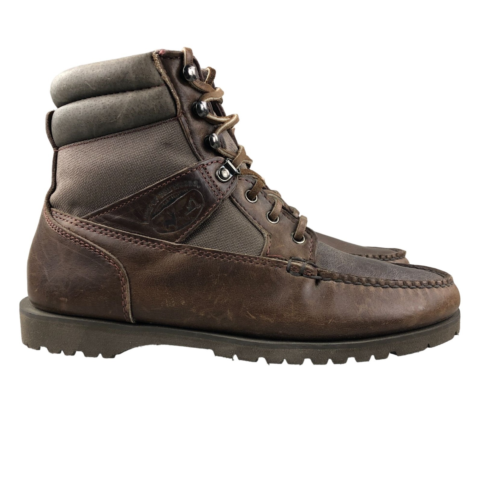 Lake of the Woods Women’s Size 7M Brown Genuine Leather Lace-Up Ankle Boots