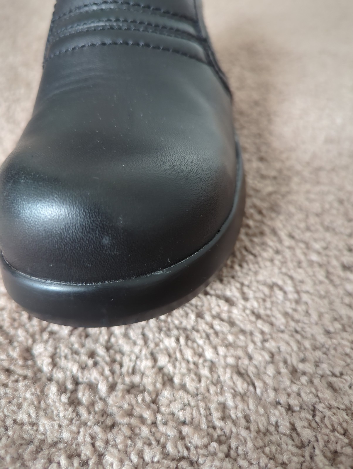 Ariat Expert Safety Clog SD Composite Toe Black Sz 6 C Wide Slip Resistant