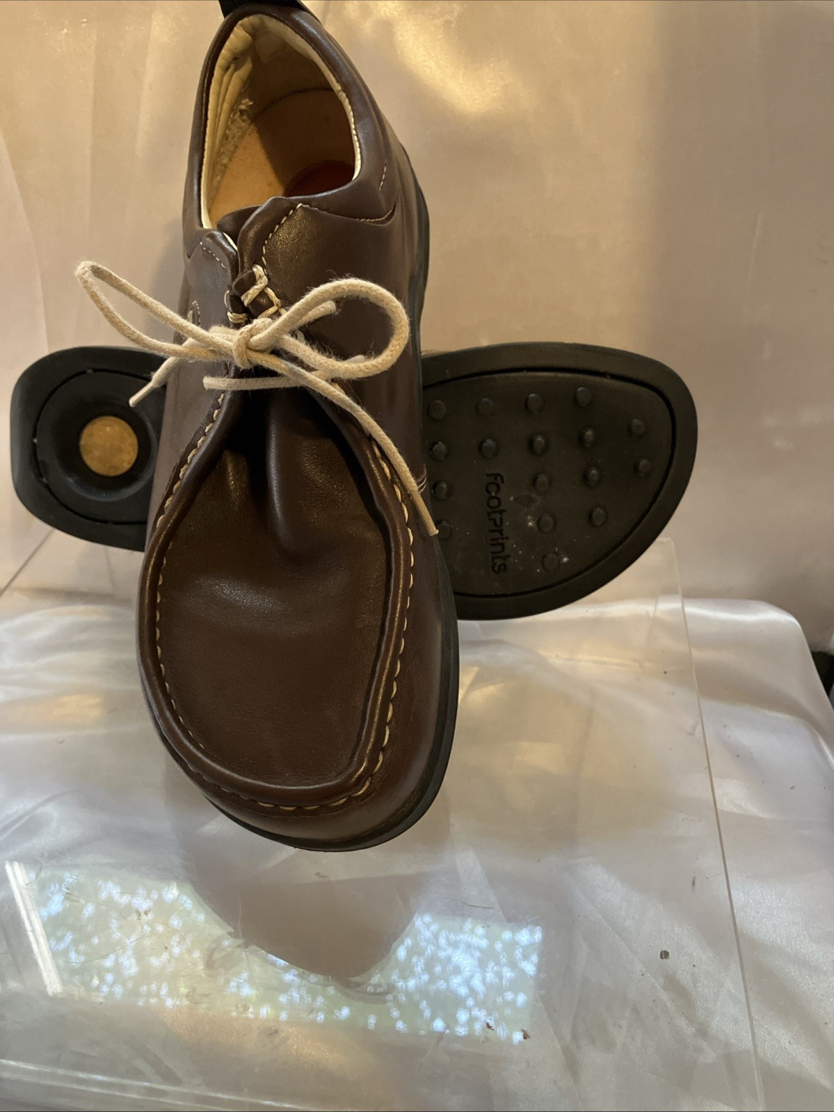 Women’s Birkenstock FootPrints laceup oxford flat Chukka EU 37 US 6-6.5 Germany