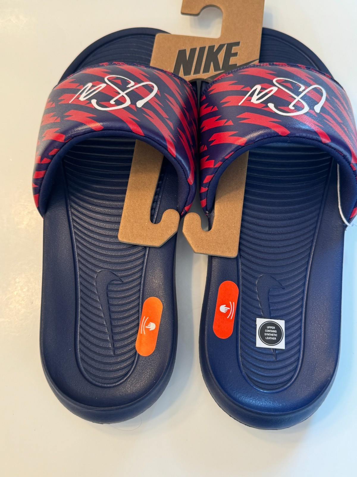 NEW Nike Victori One Slides Team USA Navy Women’s Size 11 FD2366-400