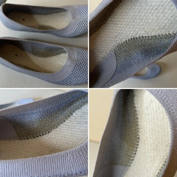 Allbirds Light Blue Whitecap Ballet Flats Tree Breezer Size 6.5