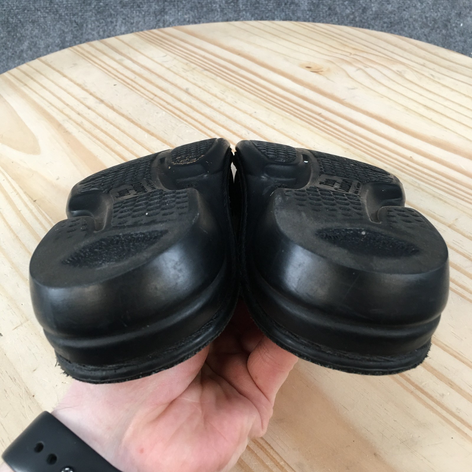 Finn Comfort Sansibar Slide Sandals Womens 36 Adjustable Strap Leather Black