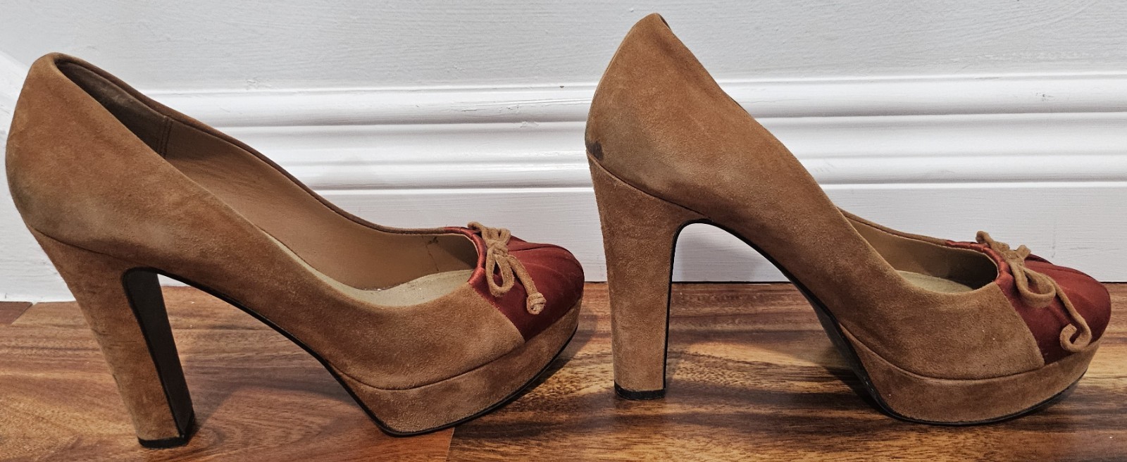 Levity Burnt Orange Heels Size 7M – Used