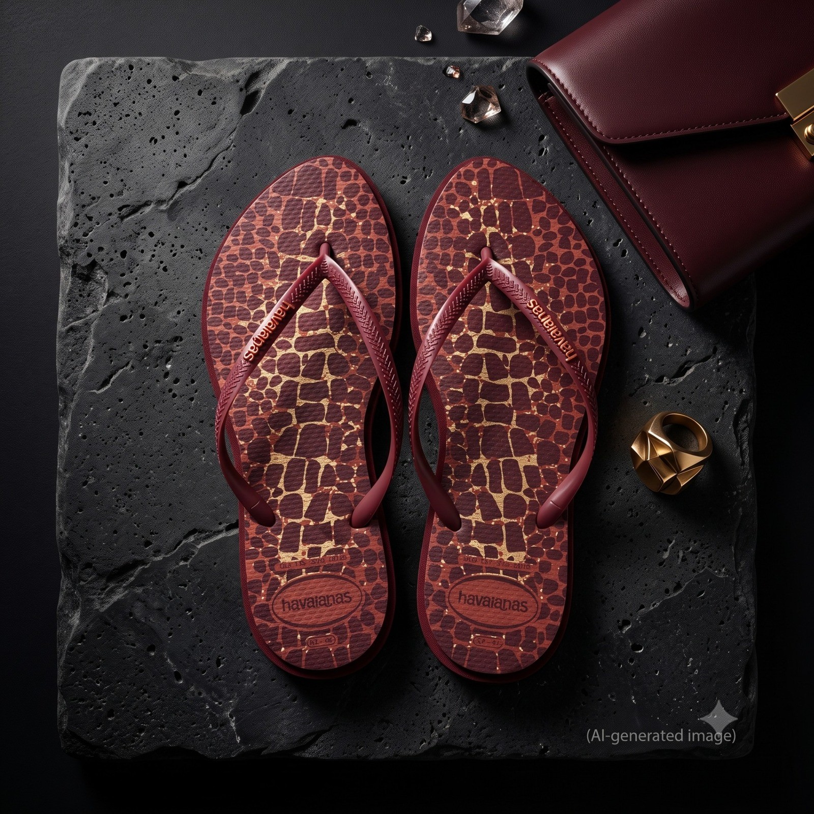 SLPR0095 | W’s 6 | Havaianas Slim POINT – Stiletto Flat flip flops / sandals