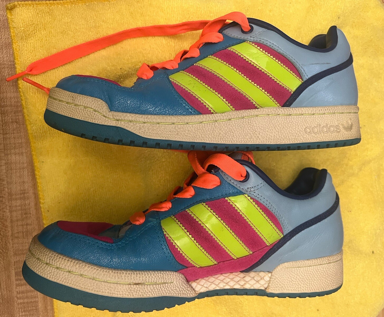 Adidas Game Lo Shoes Leather Skateboarding 2007 Release Size 8 1/2 Art#078802