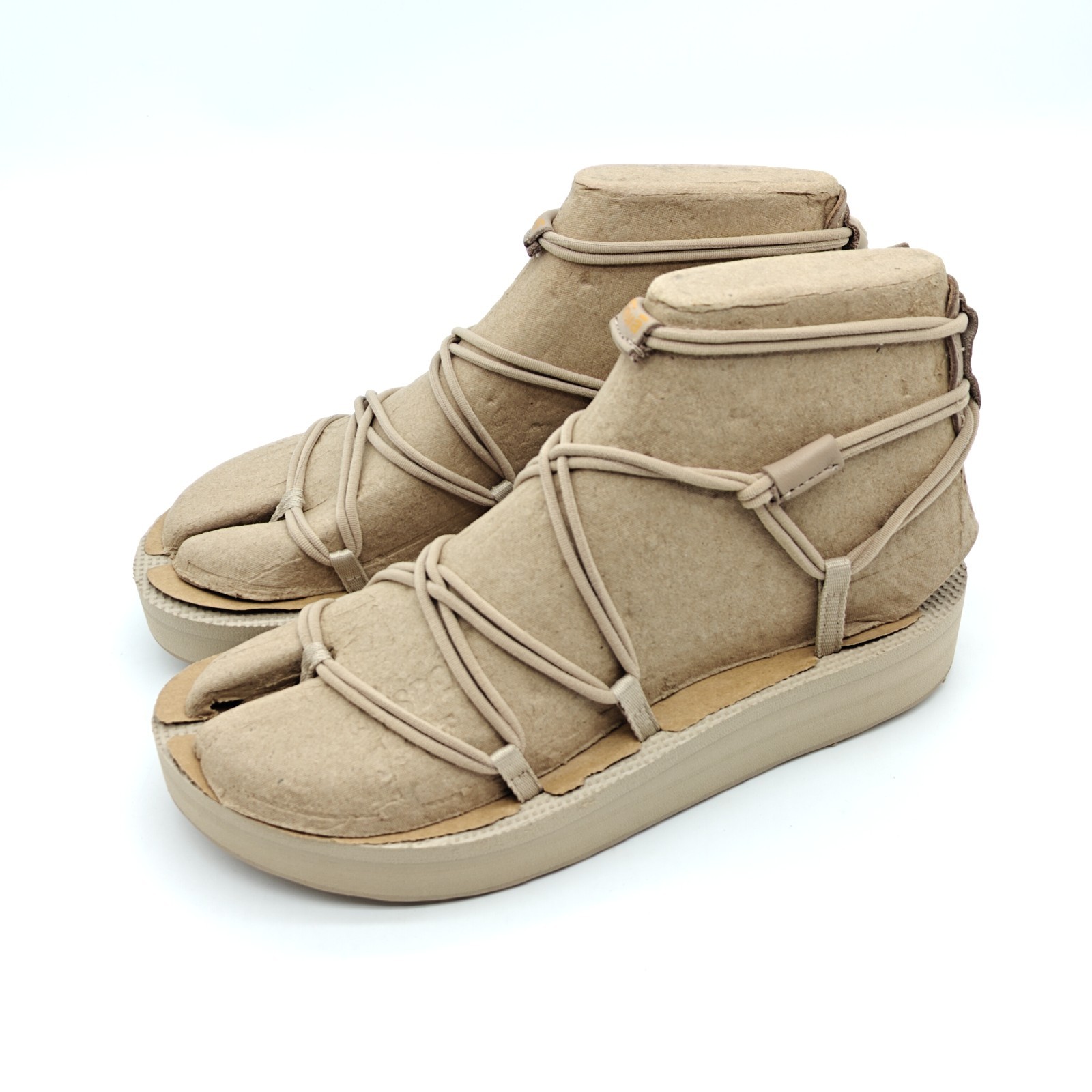 Teva Women Midform Infinity Platform Elastic Strap Sandals Sesame 1127890 Us 9