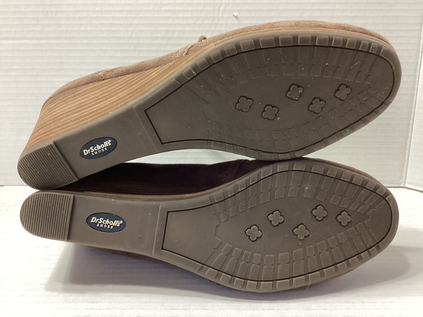 Dr. Scholl’s Shoes Women’s Dakota Boot Bootie Wedge Brown Microfiber Suede 9m