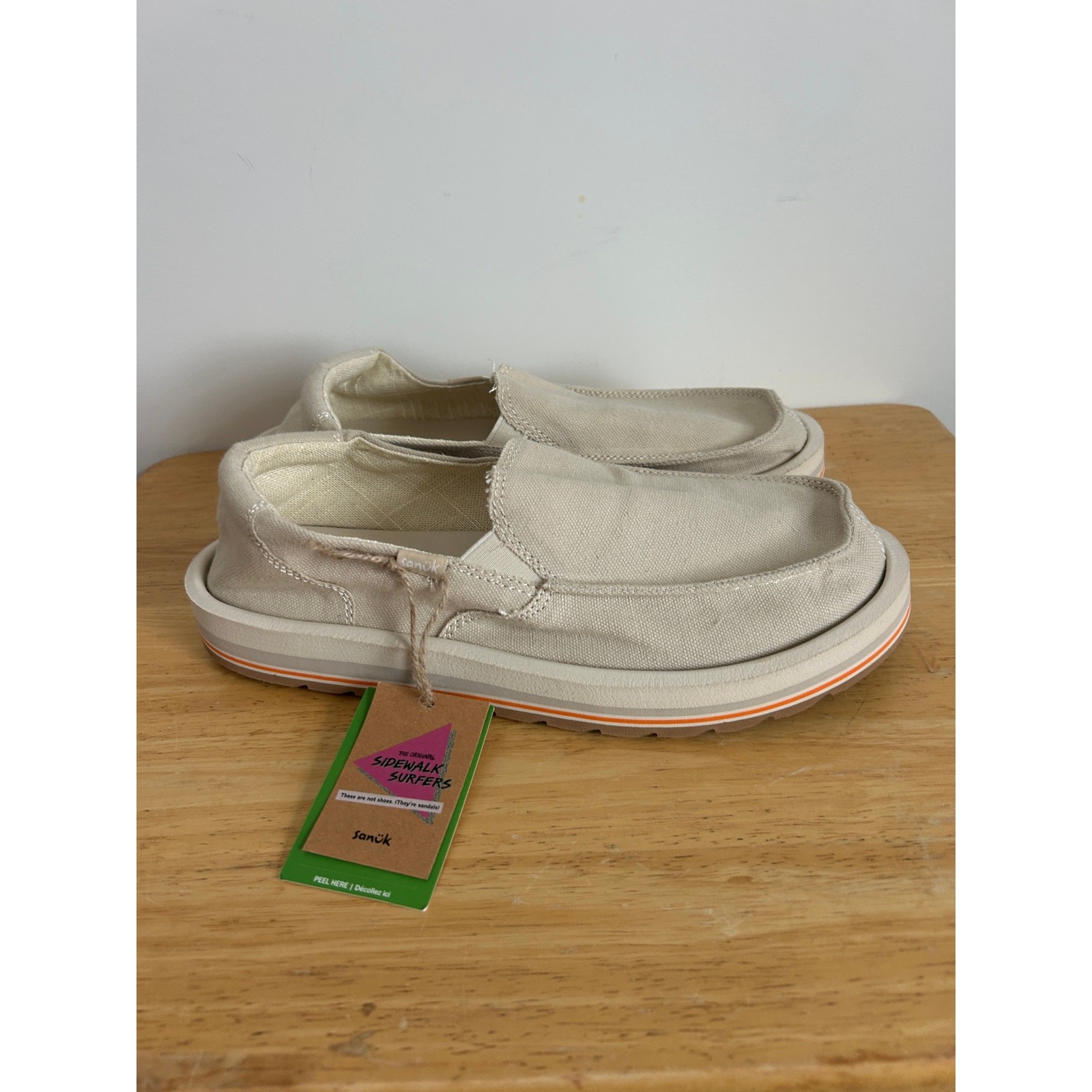 Sanuk Women’s Donna Mesa Shoes, Women’s Size 10 NWT Brown Rice