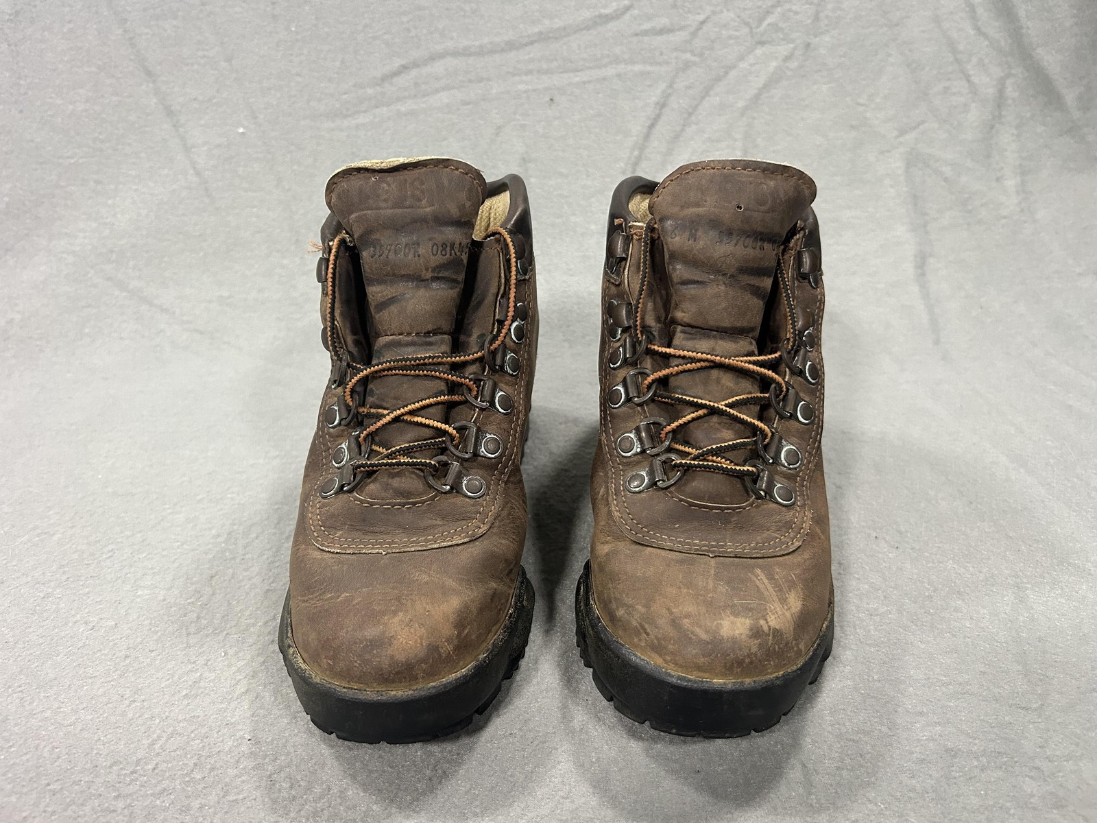 Vintage Danner Cross Hiker Boots Womens 6 Brown Leather GTX USA Hiking Outdoors