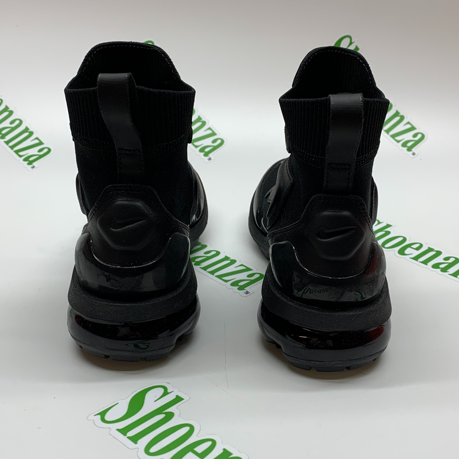 Nike Vapormax Light II 2 AO4537 001 Black Ankle Boot Bootie Shoes Womens 6.5