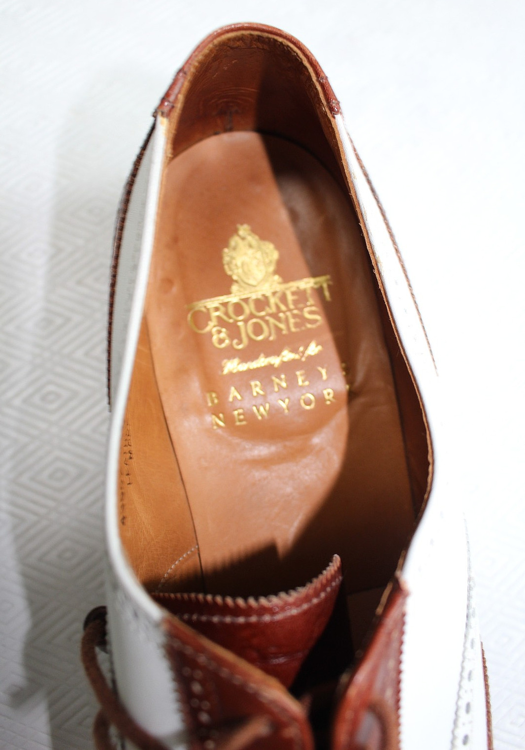 Harlestone Crockett &Jones Vintage Golf Shoes made in England Women’s US 9 B