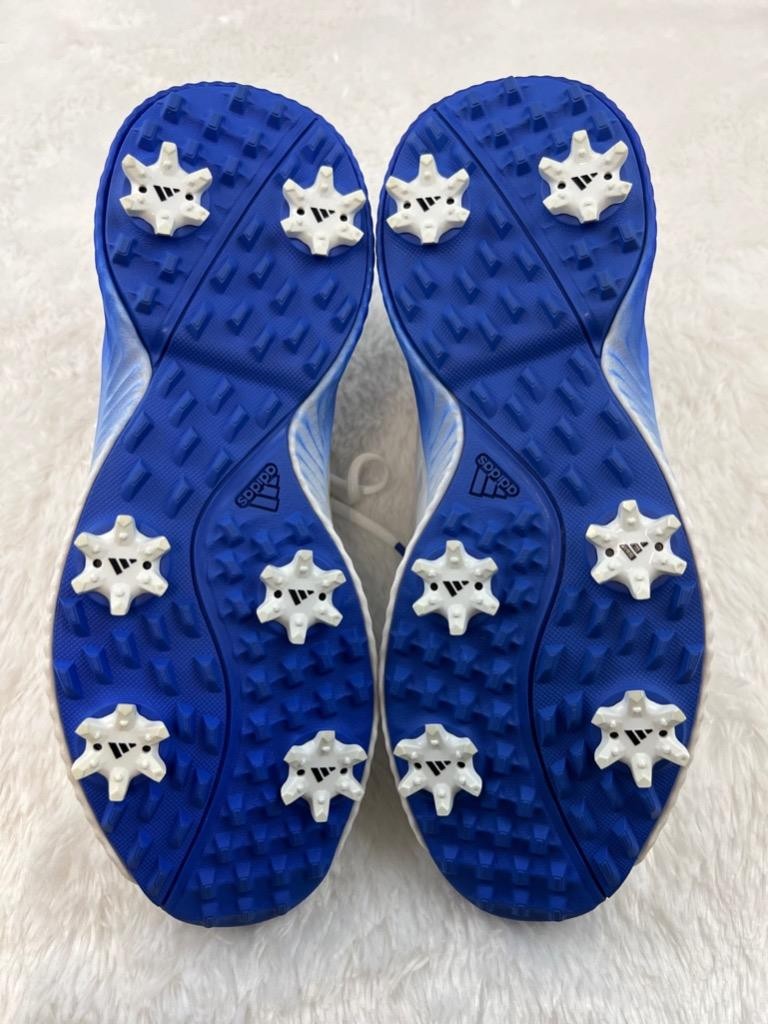 ADIDAS GOLF Womens RESPONSE BOUNCE White Blue Golf Sneaker Sz US 8 NWOB