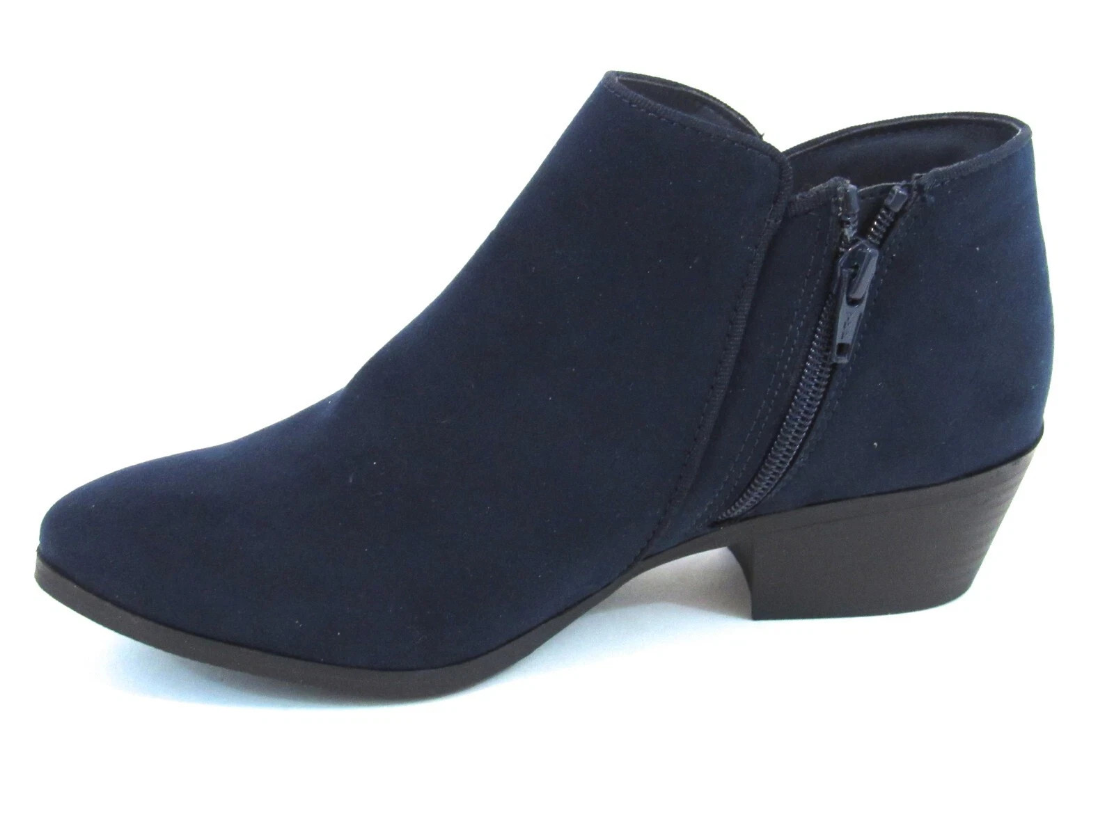 Style & Co. Womens Wileyyf Faux Suede Ankle Booties (Size 7.5 W)