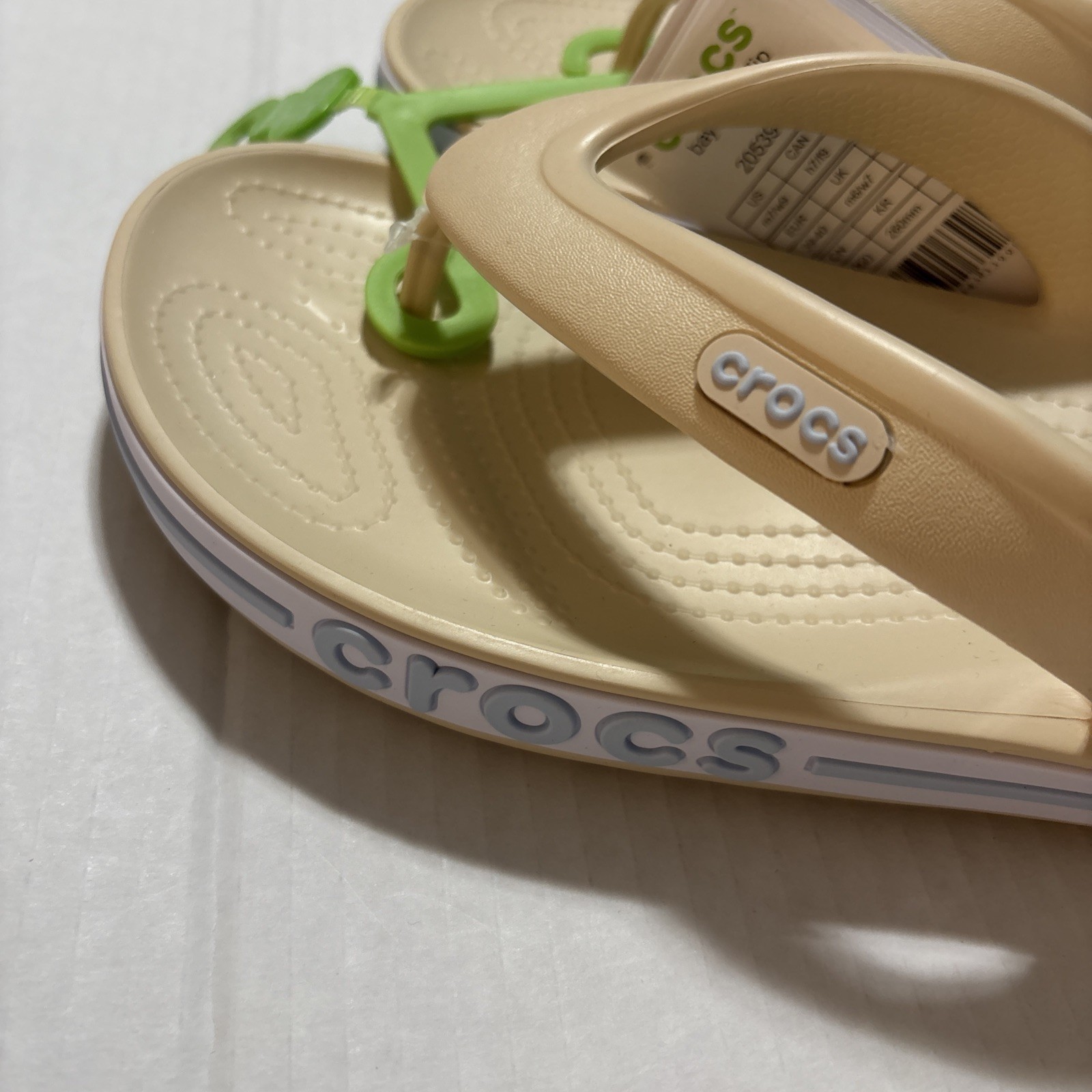 CROCS Bayaband Flip Flops Sandals M7 W9 NWT