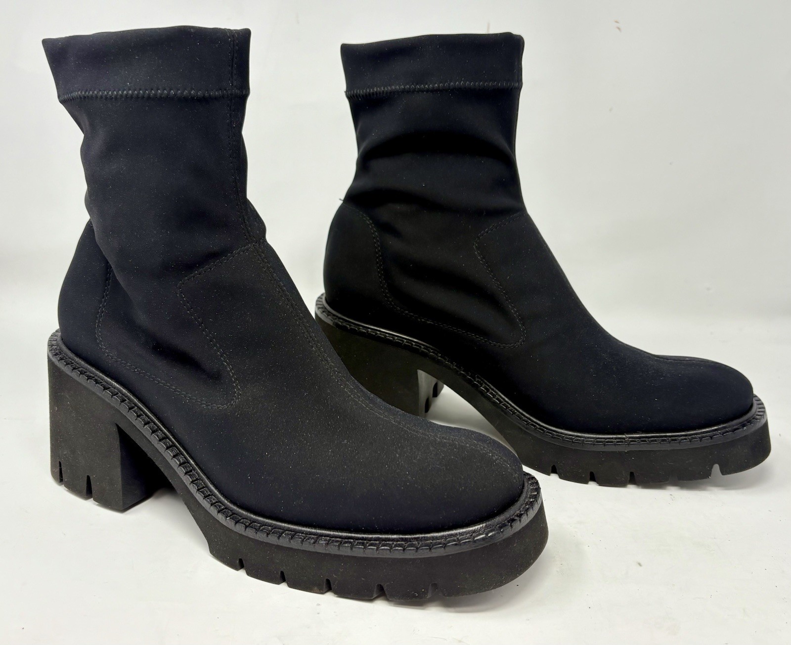 Pedro Garcia Zilia Stretch Nylon Ankle Booties – Size 40