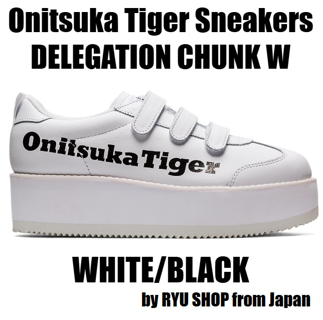 Onitsuka Tiger Women Sneakers DELEGATION CHUNK W 1182A207.113 WHITE / BLACK