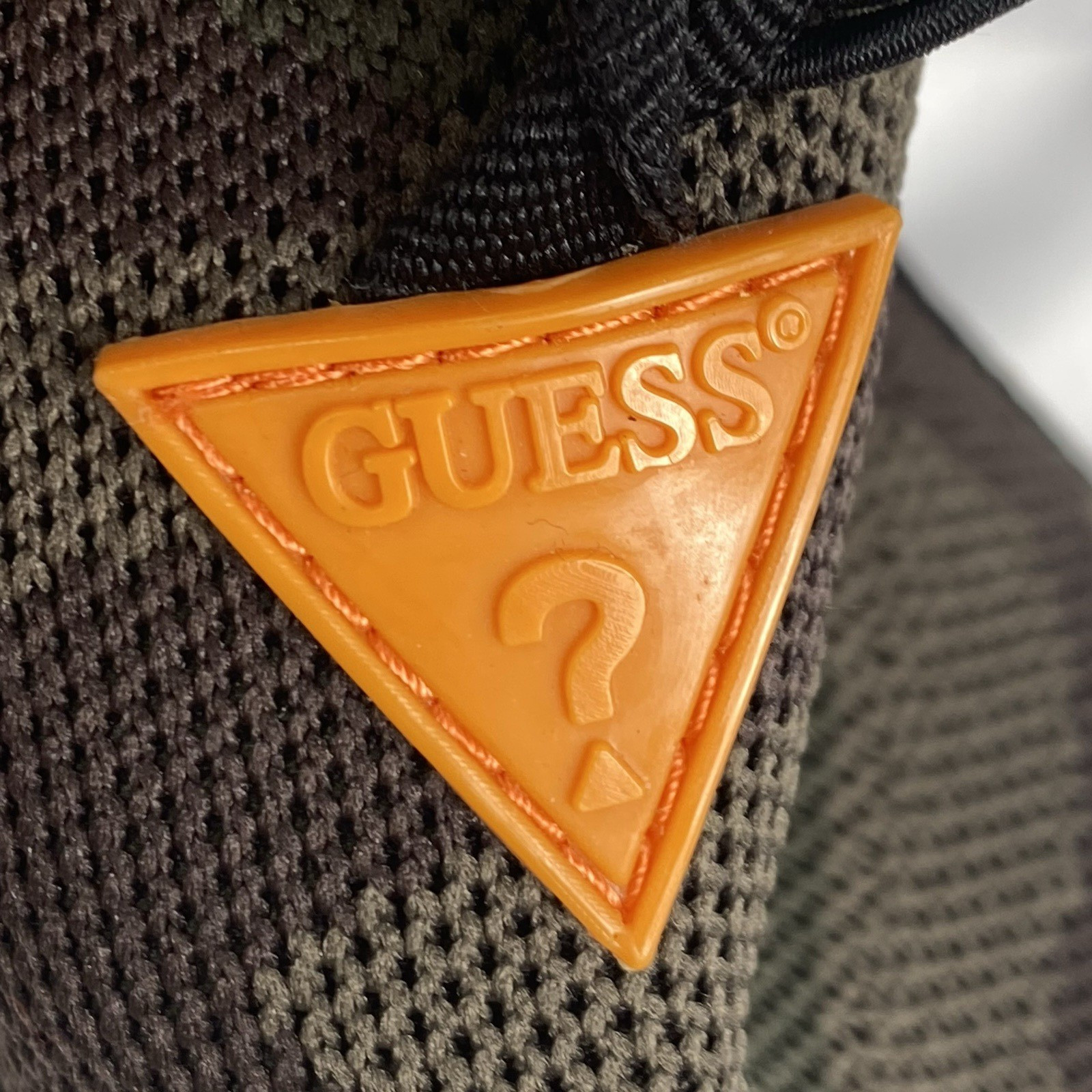 Guess Camo Slip-On Shoes Women’s 11M Camouflage Brown Black Green Sneakers NEW**