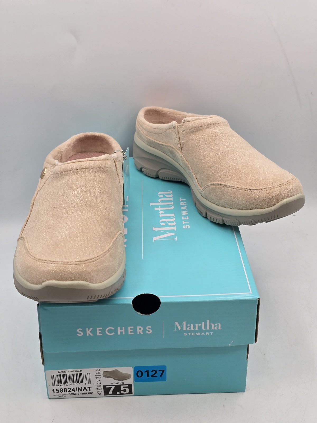 Skechers Martha Stewart Easy Going Comfy Feeling Clogs Women’s 7.5M Natural