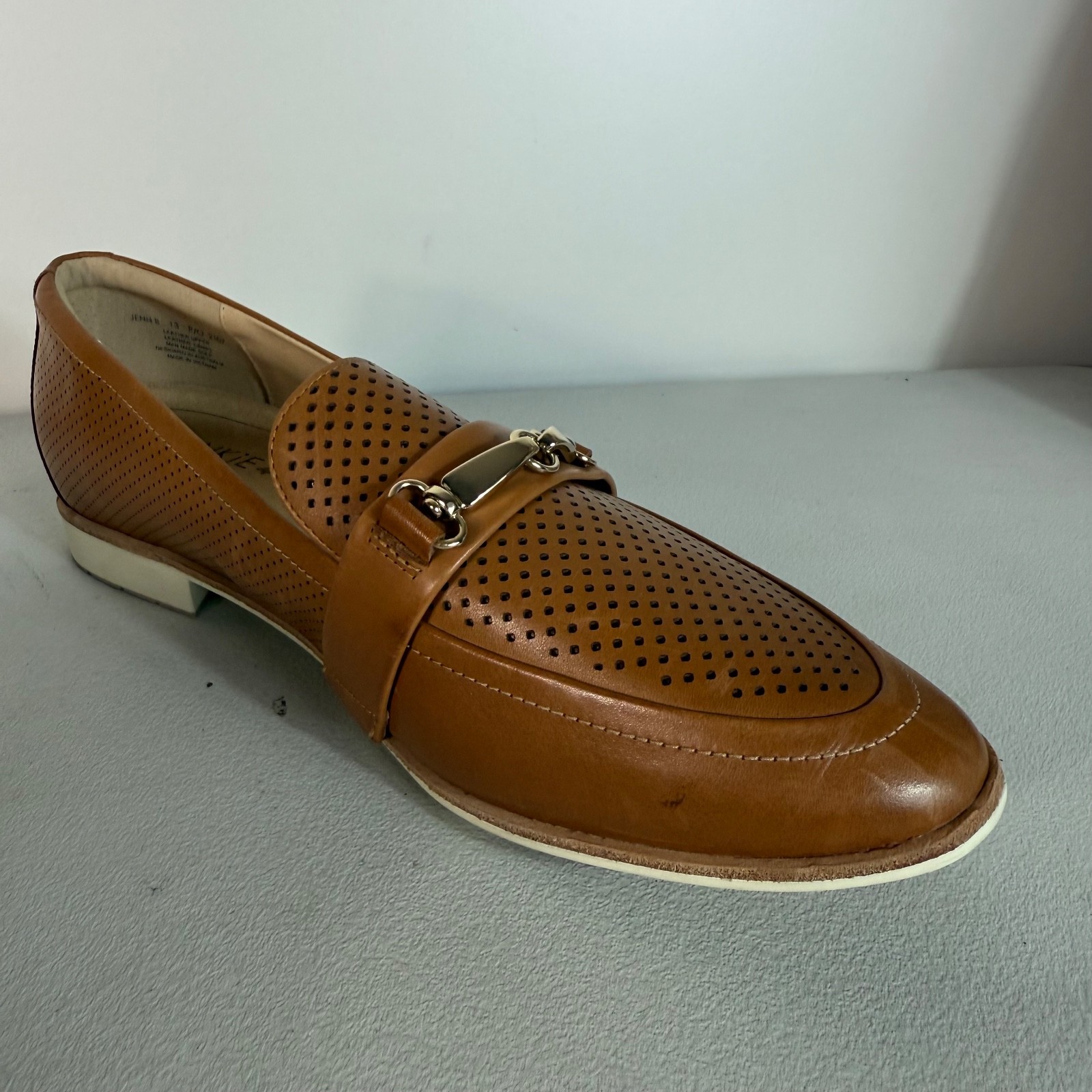 Frankie 4 Jenn Tan Brown Leather Slip On Women’s US 13 UK 10.5 EUR 45 Near New