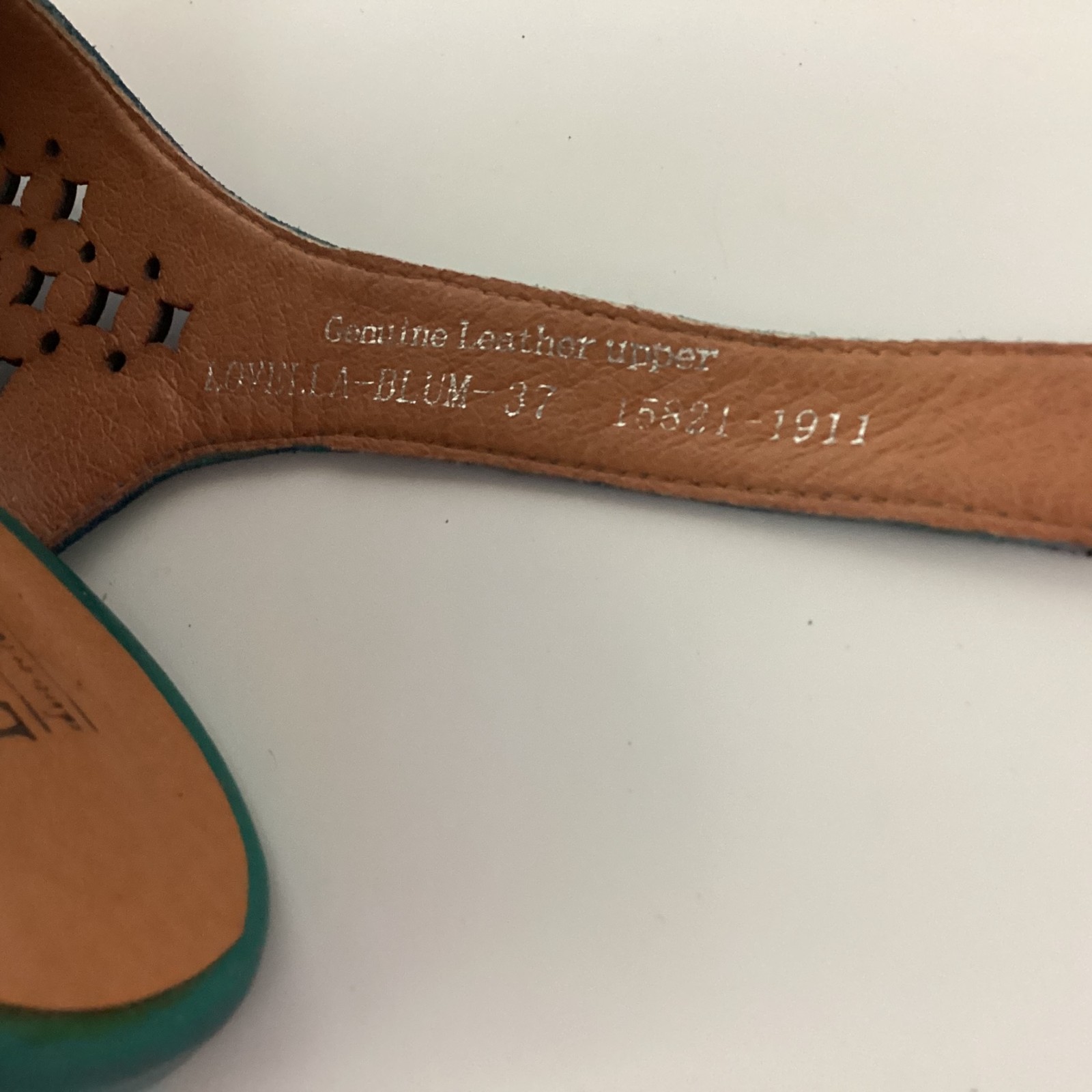 L’Artiste by Spring Step Lovella Blum Slingback Womens US Size 6.5 – 7 Leather