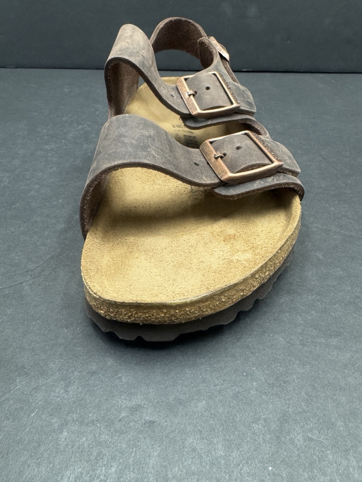Birkenstock Milano BS Size 41 (L – 10) (M – 8) Regular Brown 3 Strap