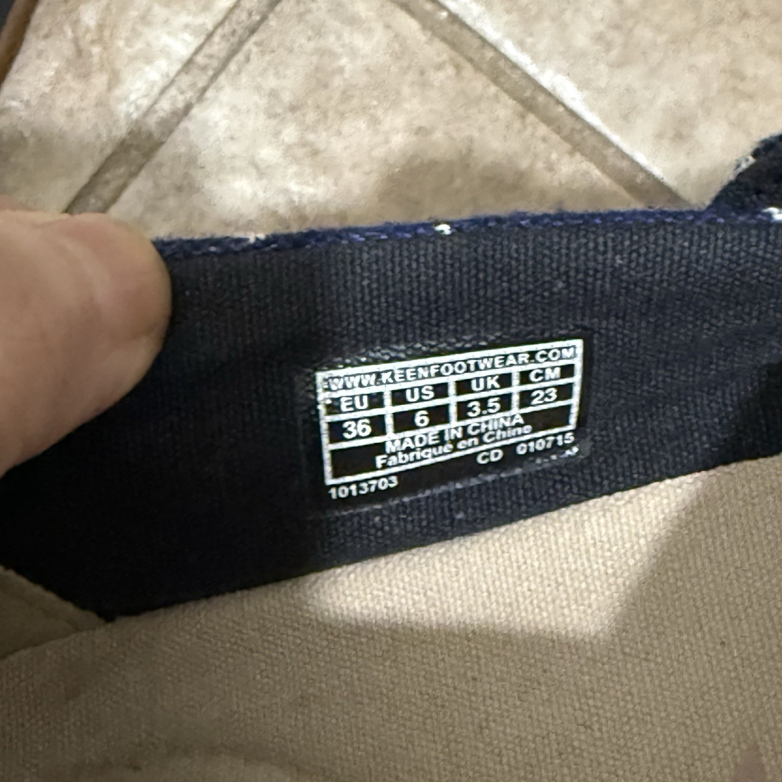 Keen Harvest MJ Shoes Slip On With A Woven Rice Bag Great Conditions